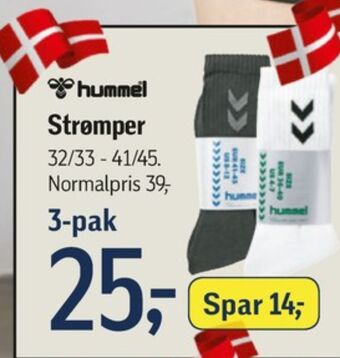 Føtex Hummel strømper tilbud