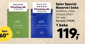 SuperBrugsen Ukendt sydafrikansk rødvin tilbud