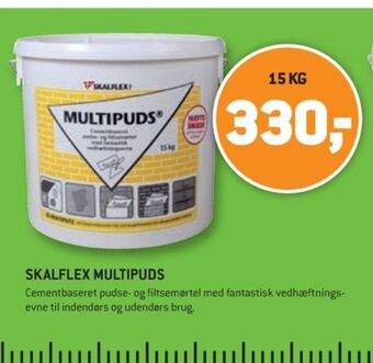 Skalflex pudsemørtel