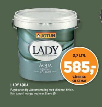XL-BYG Lady maling tilbud