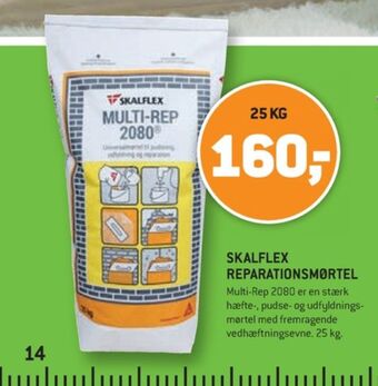 XL-BYG Skalflex reparationsmørtel tilbud