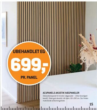 XL-BYG Acupanels akustikpanel tilbud