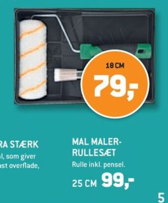 XL-BYG Ukendt malerrullesæt tilbud