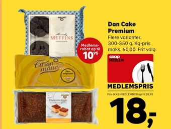 Kvickly Citronmåne kager tilbud