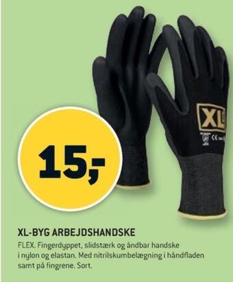 Xl-byg arbejdshandsker