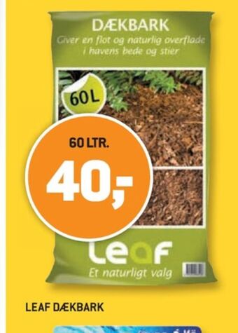 XL-BYG Leaf dækbark tilbud