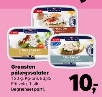 SuperBrugsen Graasten kylling & baconsalat tilbud
