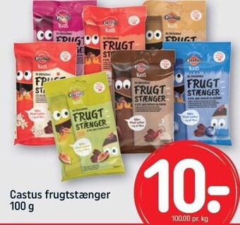 REMA 1000 Castus frugtstænger tilbud