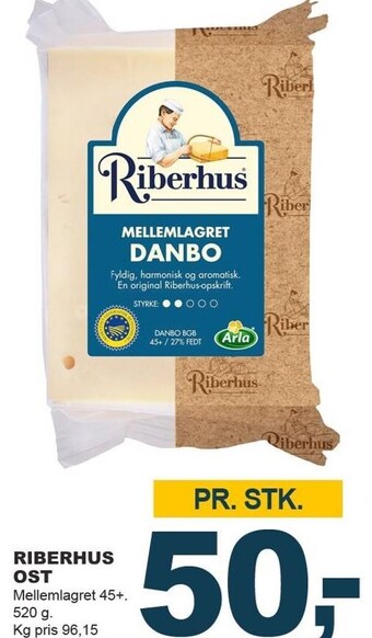Let-Køb Riberhus ost tilbud