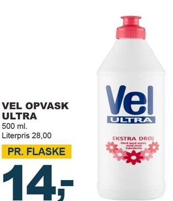 Let-Køb Vel opvask ultra tilbud