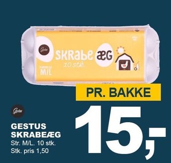 Let-Køb Gestus skrabeæg tilbud