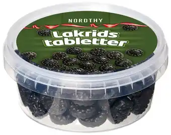 Harald Nyborg Nordthy lakridstabletter 150 g tilbud