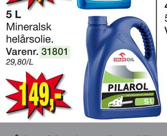 Harald Nyborg Kædesavsolie tilbud