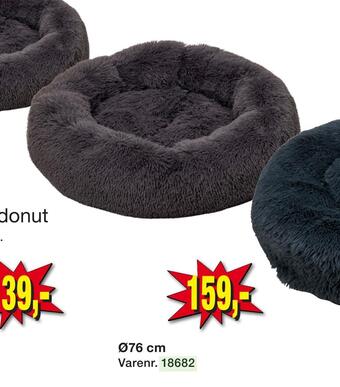 Harald Nyborg Hundeseng donut tilbud