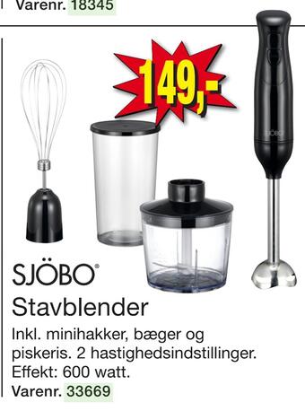Harald Nyborg Stavblender tilbud