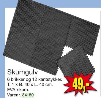 Harald Nyborg Skumgulv tilbud