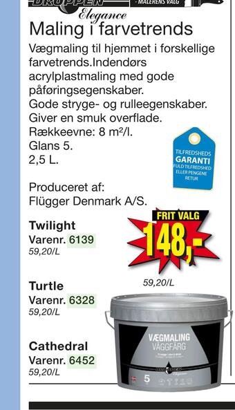 Harald Nyborg Maling i farvetrends tilbud