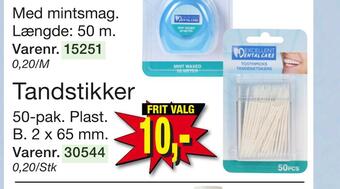 Tandstikker