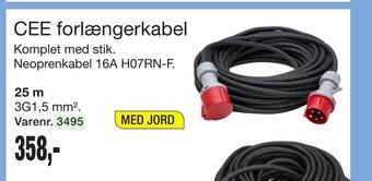 Harald Nyborg Cee forlængerkabel tilbud