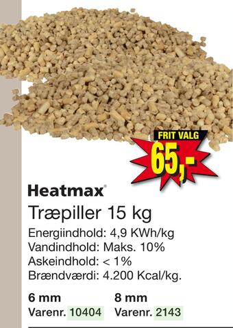 Træpiller 15 kg