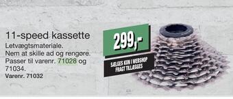 Harald Nyborg 11-speed kassette tilbud