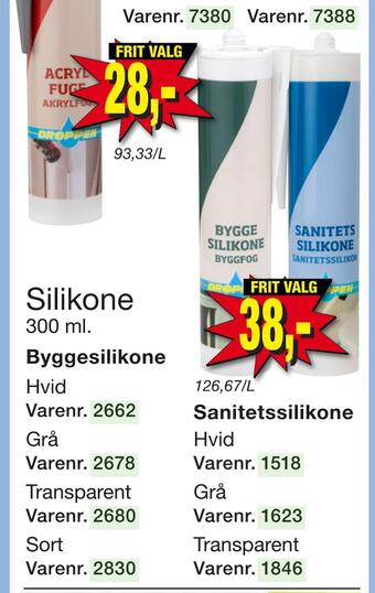 Harald Nyborg Silikone tilbud
