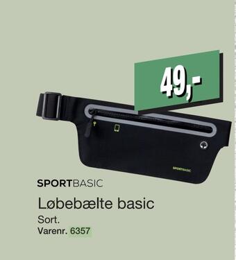 Harald Nyborg Løbebælte basic tilbud