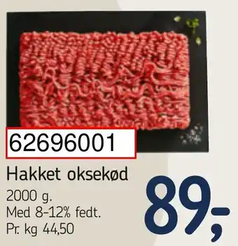 Føtex Hakket Oksekød 2000g tilbud
