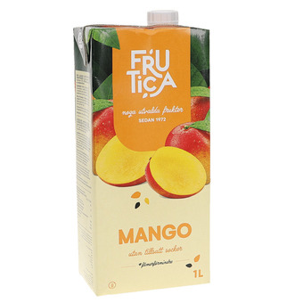 Frutica | 2 x frutica mango juice | drikke > læskedrikke,juice, smoothie & saft