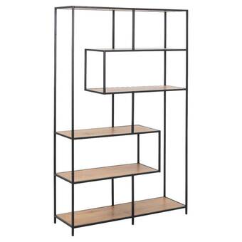 Møbelkompagniet Seaford reol 185x114, sort tilbud