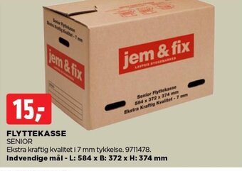 jem & fix FLYTTEKASSE tilbud