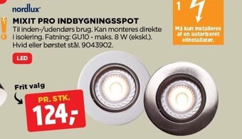 jem & fix MIXIT PRO INDBYGNINGSSPOT tilbud
