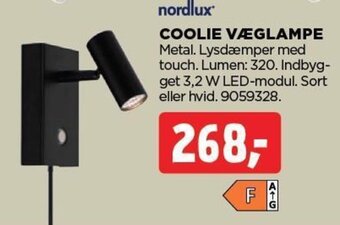 jem & fix COOLIE VÆGLAMPE tilbud