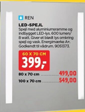 LED-SPEJL