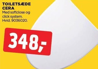 jem & fix TOILETSÆDE CERA tilbud