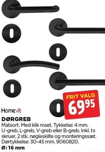jem & fix DØRGREB tilbud