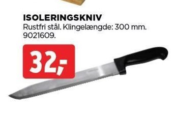 jem & fix ISOLERINGSKNIV tilbud