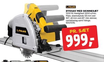 jem & fix FALKE DYKSAV MED SKINNESÆT tilbud