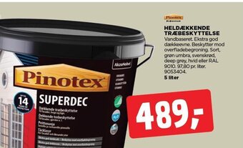 jem & fix Pinotex HELDÆKKENDE TRÆBESKYTTELSE tilbud
