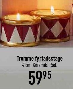 Tromme fyrfadsstage