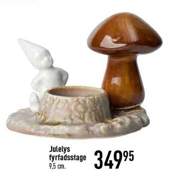 Julelys fyrfadsstage
