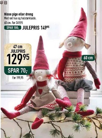 Imerco Nisse pige eller dreng tilbud