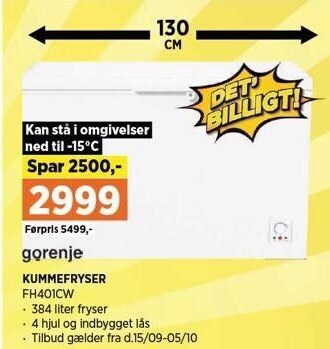 Gorenje kummefryser