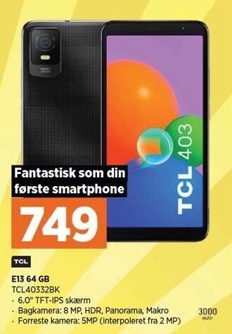 Tcl e13 64 gb