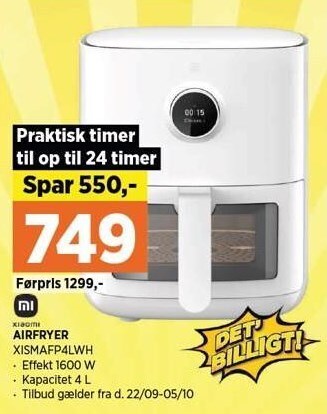 Power Airfryer tilbud