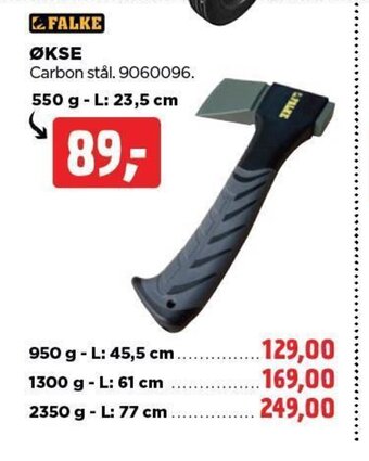 jem & fix FALKE ØKSE tilbud