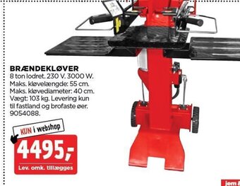 jem & fix BRÆNDEKLØVER tilbud