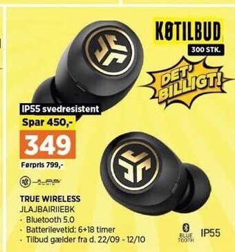 Power Jlab true wireless tilbud