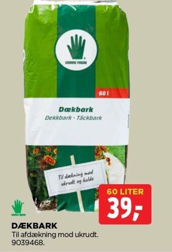 jem & fix DÆKBARK 60 LITER tilbud