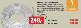 jem & fix INSTALLATIONSKABEL tilbud